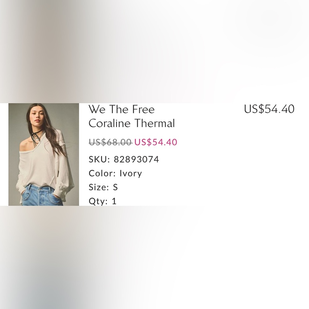 Free People We The Free Coraline Thermal